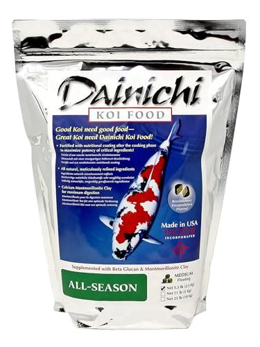 Best Koi Food for Growth and Color Enhancing .